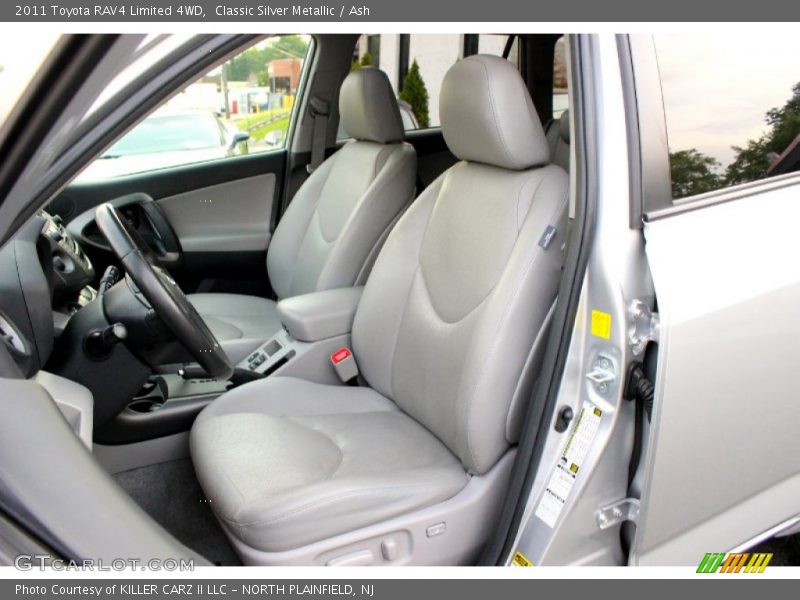 Front Seat of 2011 RAV4 Limited 4WD