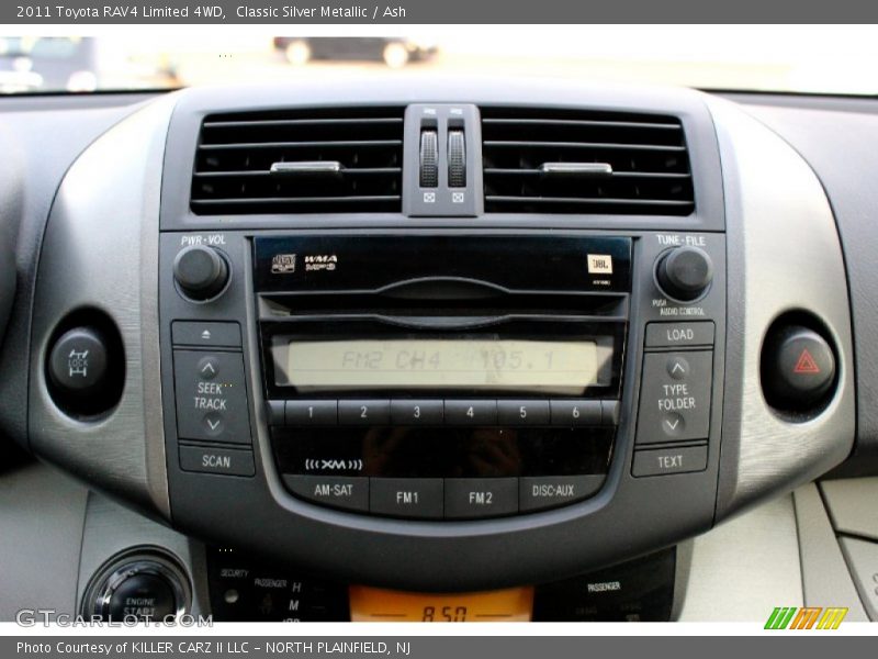 Controls of 2011 RAV4 Limited 4WD