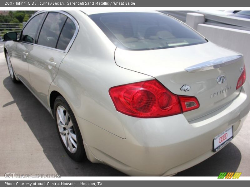 Serengeti Sand Metallic / Wheat Beige 2007 Infiniti G 35 Journey Sedan