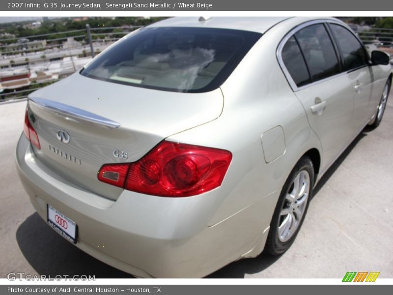 Serengeti Sand Metallic / Wheat Beige 2007 Infiniti G 35 Journey Sedan