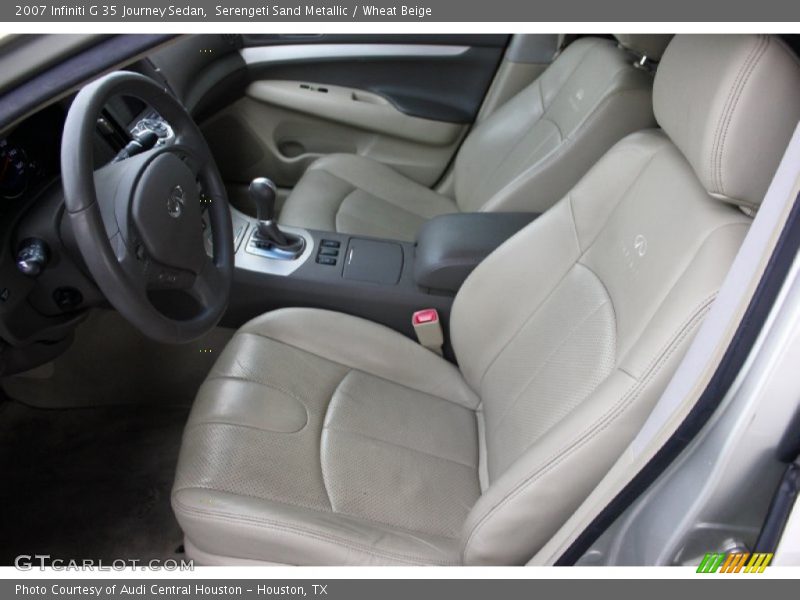 Serengeti Sand Metallic / Wheat Beige 2007 Infiniti G 35 Journey Sedan