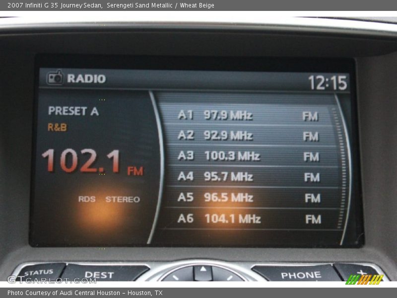 Serengeti Sand Metallic / Wheat Beige 2007 Infiniti G 35 Journey Sedan