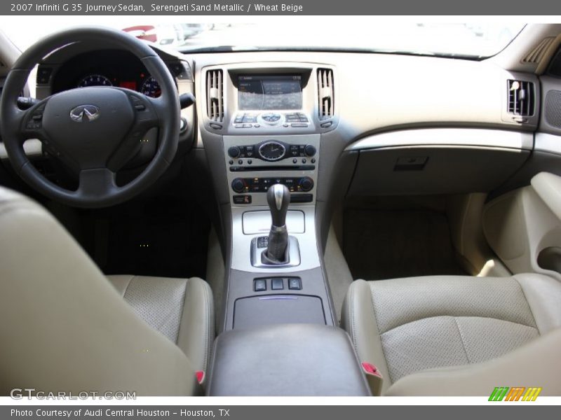 Serengeti Sand Metallic / Wheat Beige 2007 Infiniti G 35 Journey Sedan