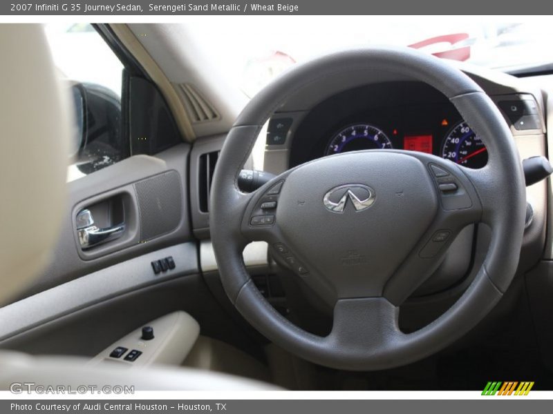 Serengeti Sand Metallic / Wheat Beige 2007 Infiniti G 35 Journey Sedan