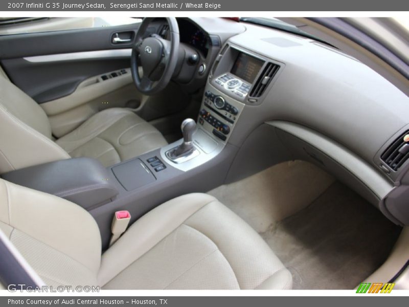 Serengeti Sand Metallic / Wheat Beige 2007 Infiniti G 35 Journey Sedan