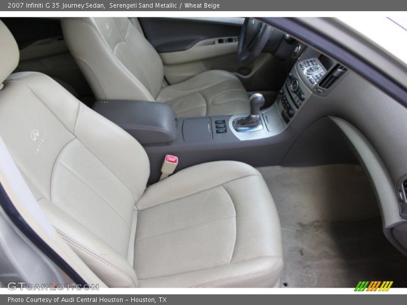 Serengeti Sand Metallic / Wheat Beige 2007 Infiniti G 35 Journey Sedan