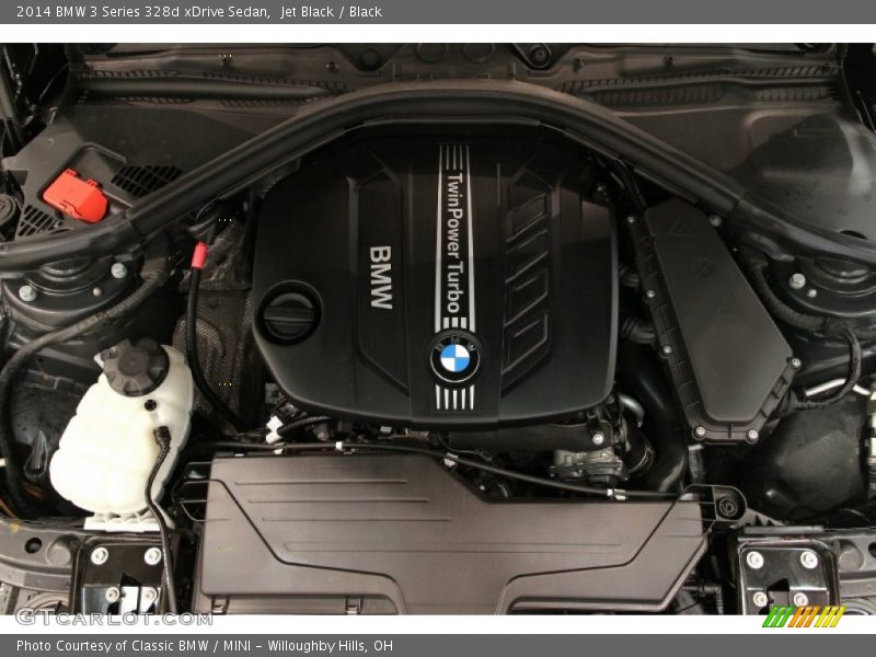  2014 3 Series 328d xDrive Sedan Engine - 2.0 Liter TwinPower Turbo Diesel DOHC 16-Valve 4 Cylinder