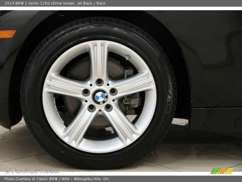  2014 3 Series 328d xDrive Sedan Wheel