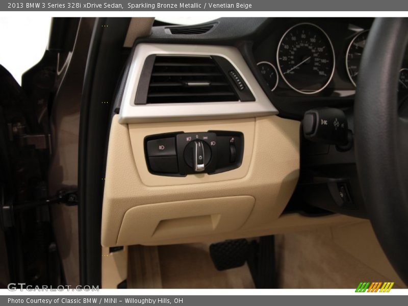 Sparkling Bronze Metallic / Venetian Beige 2013 BMW 3 Series 328i xDrive Sedan