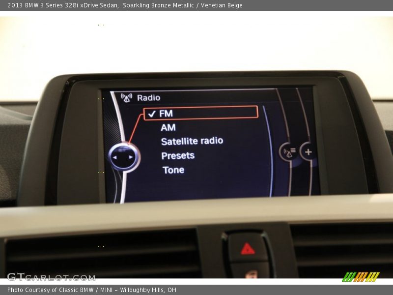 Sparkling Bronze Metallic / Venetian Beige 2013 BMW 3 Series 328i xDrive Sedan