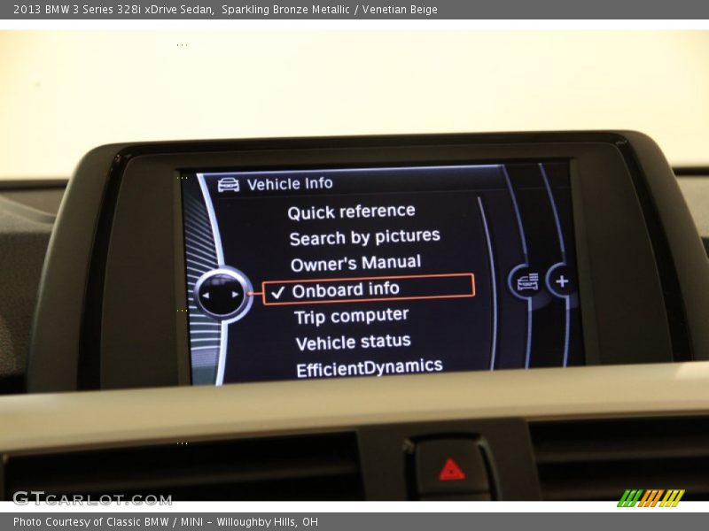 Sparkling Bronze Metallic / Venetian Beige 2013 BMW 3 Series 328i xDrive Sedan