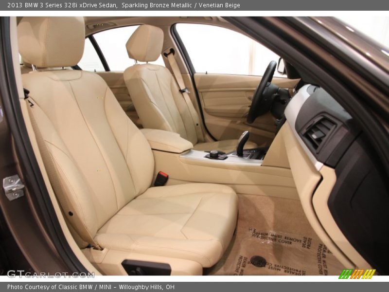 Sparkling Bronze Metallic / Venetian Beige 2013 BMW 3 Series 328i xDrive Sedan