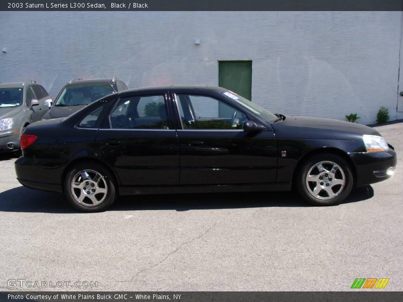 Black / Black 2003 Saturn L Series L300 Sedan