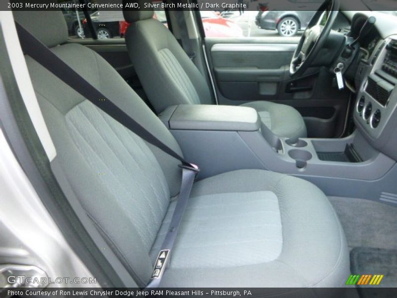 Silver Birch Metallic / Dark Graphite 2003 Mercury Mountaineer Convenience AWD