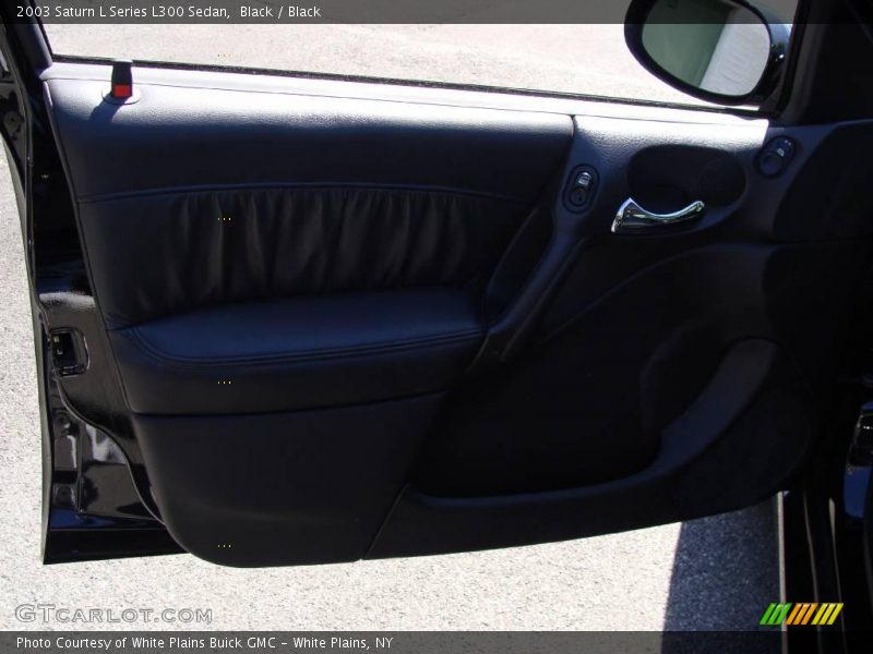 Black / Black 2003 Saturn L Series L300 Sedan