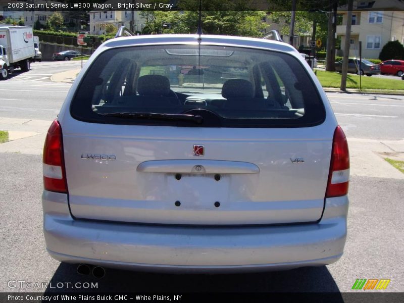 Bright Silver / Gray 2003 Saturn L Series LW300 Wagon