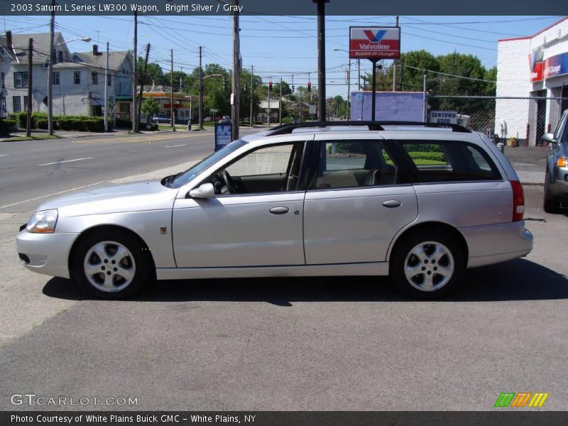 Bright Silver / Gray 2003 Saturn L Series LW300 Wagon