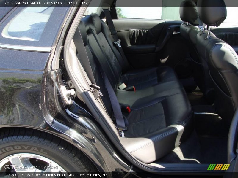 Black / Black 2003 Saturn L Series L300 Sedan