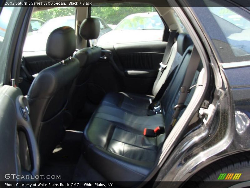 Black / Black 2003 Saturn L Series L300 Sedan