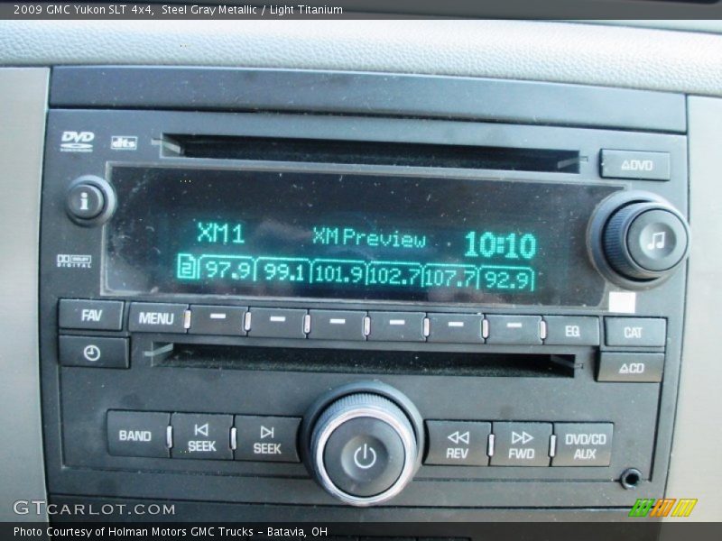 Steel Gray Metallic / Light Titanium 2009 GMC Yukon SLT 4x4