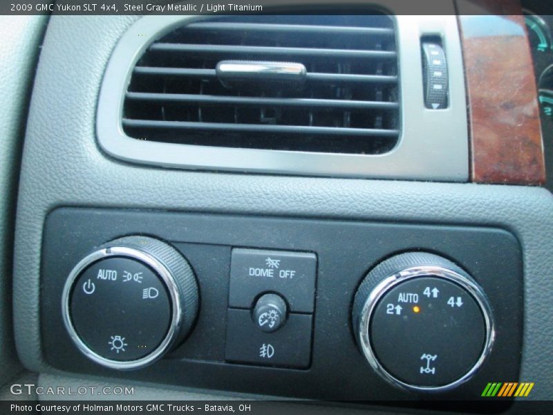 Steel Gray Metallic / Light Titanium 2009 GMC Yukon SLT 4x4
