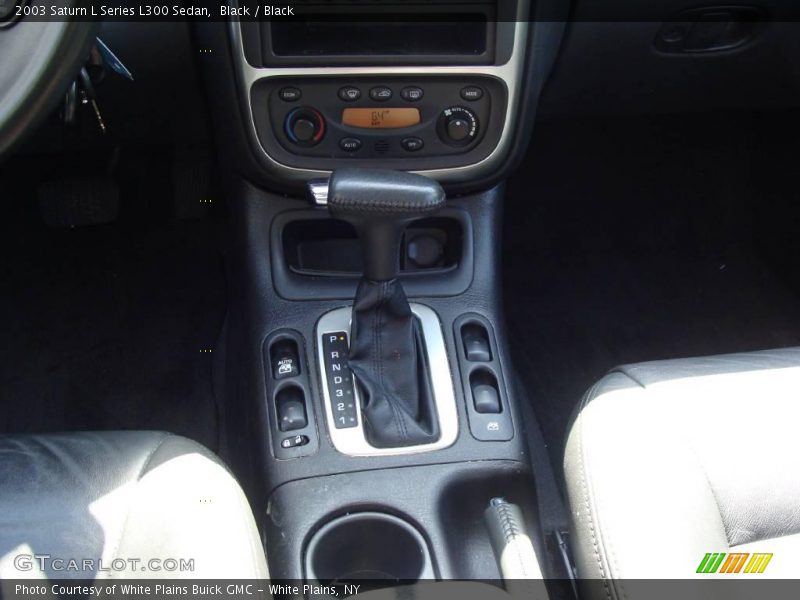 Black / Black 2003 Saturn L Series L300 Sedan