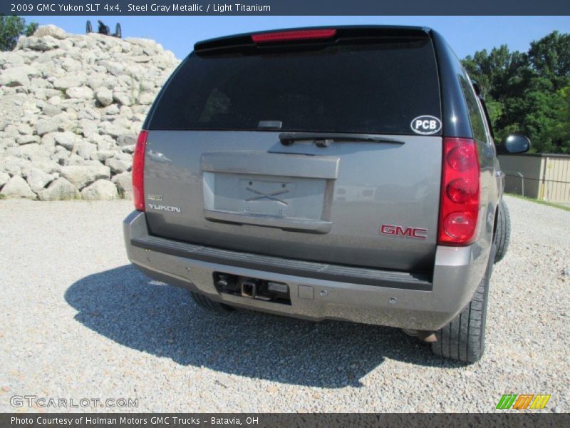 Steel Gray Metallic / Light Titanium 2009 GMC Yukon SLT 4x4