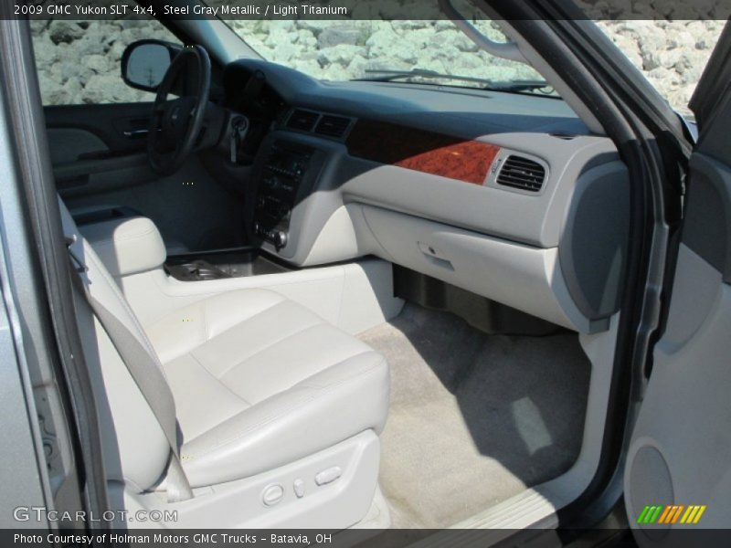 Steel Gray Metallic / Light Titanium 2009 GMC Yukon SLT 4x4