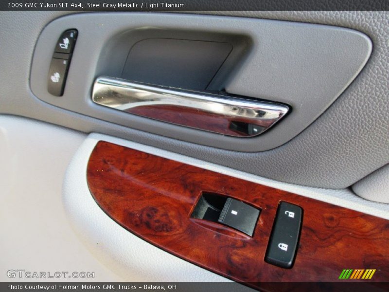 Steel Gray Metallic / Light Titanium 2009 GMC Yukon SLT 4x4
