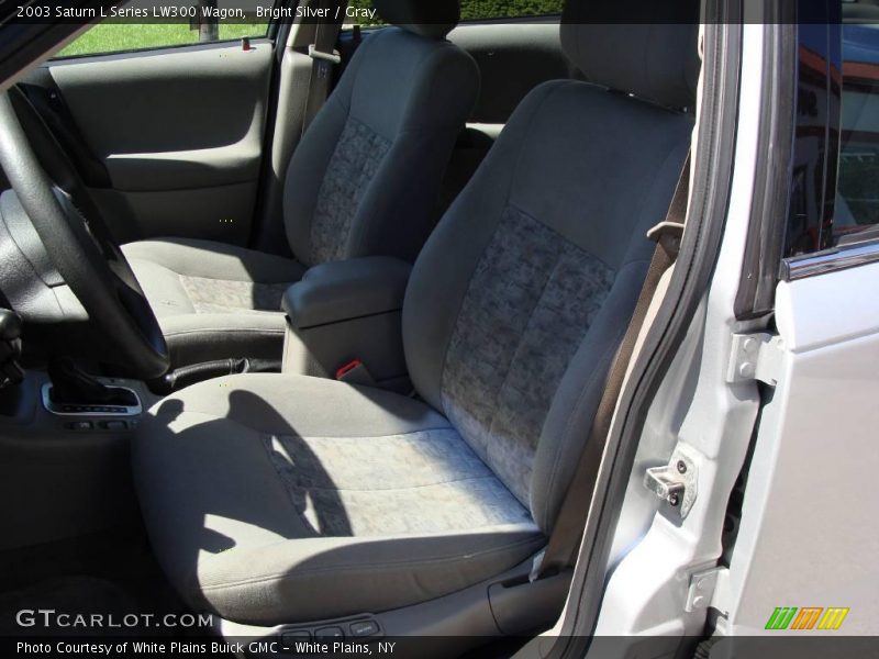 Bright Silver / Gray 2003 Saturn L Series LW300 Wagon