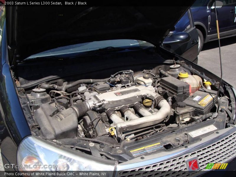 Black / Black 2003 Saturn L Series L300 Sedan