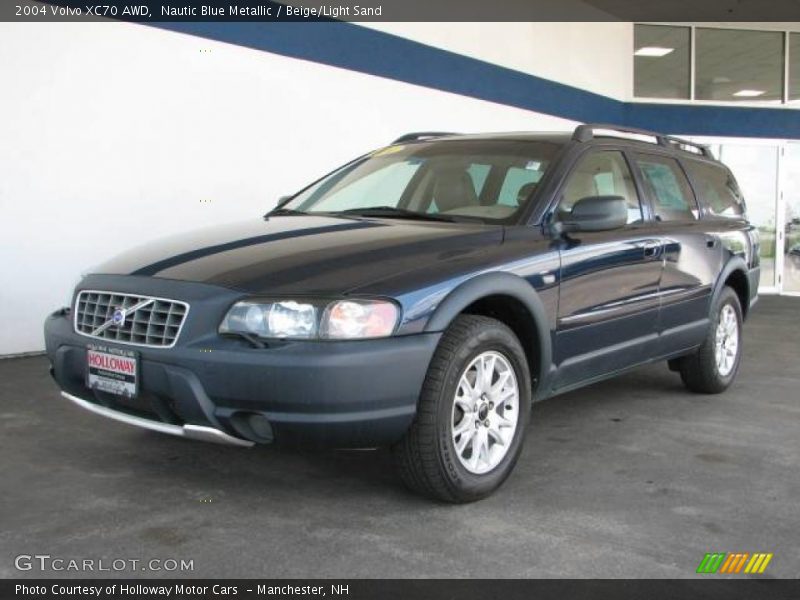 Nautic Blue Metallic / Beige/Light Sand 2004 Volvo XC70 AWD
