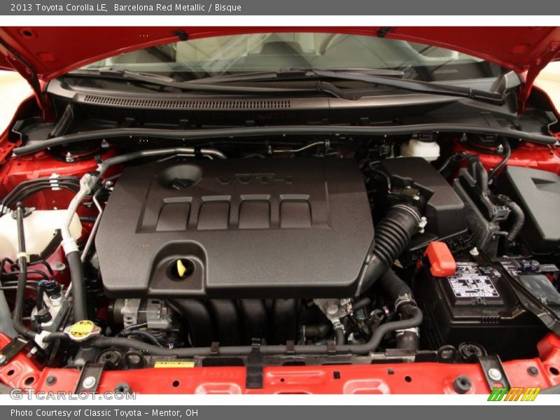  2013 Corolla LE Engine - 1.8 Liter DOHC 16-Valve Dual VVT-i 4 Cylinder
