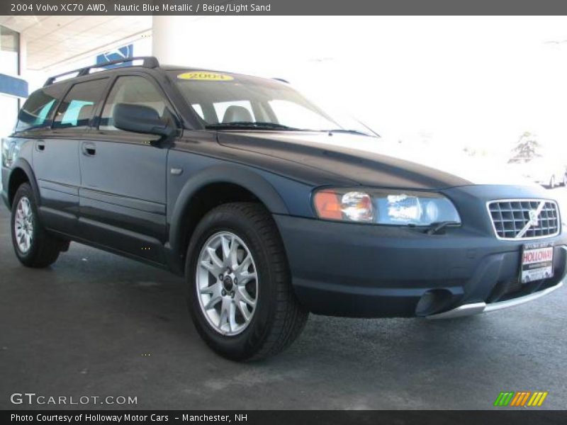 Nautic Blue Metallic / Beige/Light Sand 2004 Volvo XC70 AWD