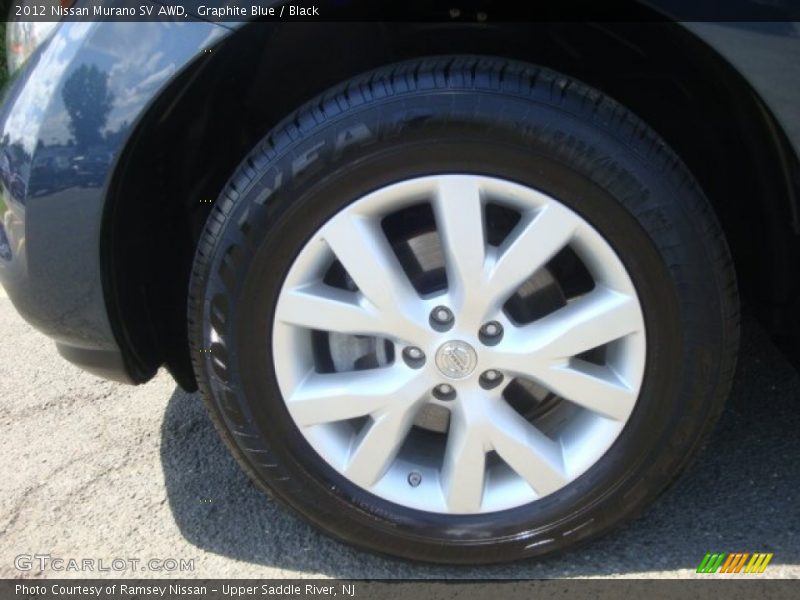 Graphite Blue / Black 2012 Nissan Murano SV AWD