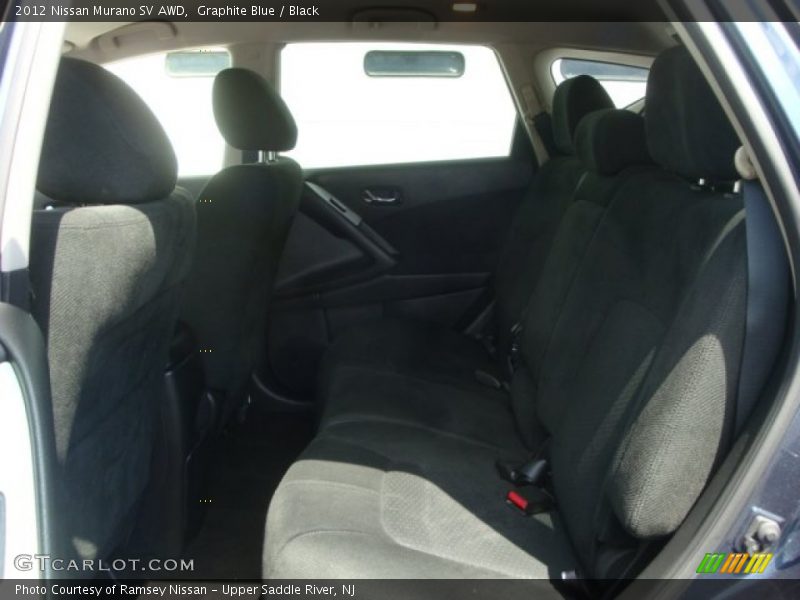 Graphite Blue / Black 2012 Nissan Murano SV AWD