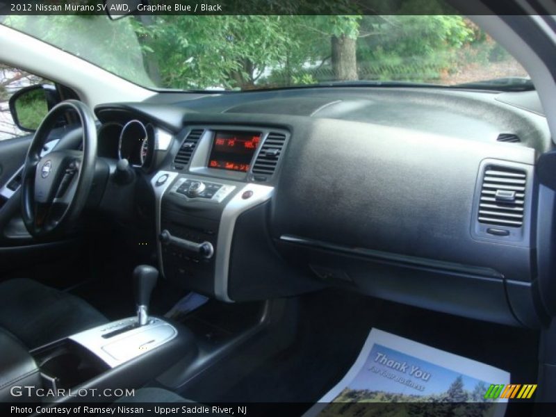 Graphite Blue / Black 2012 Nissan Murano SV AWD