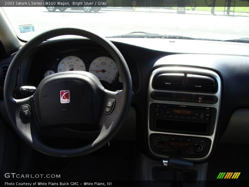 Bright Silver / Gray 2003 Saturn L Series LW300 Wagon