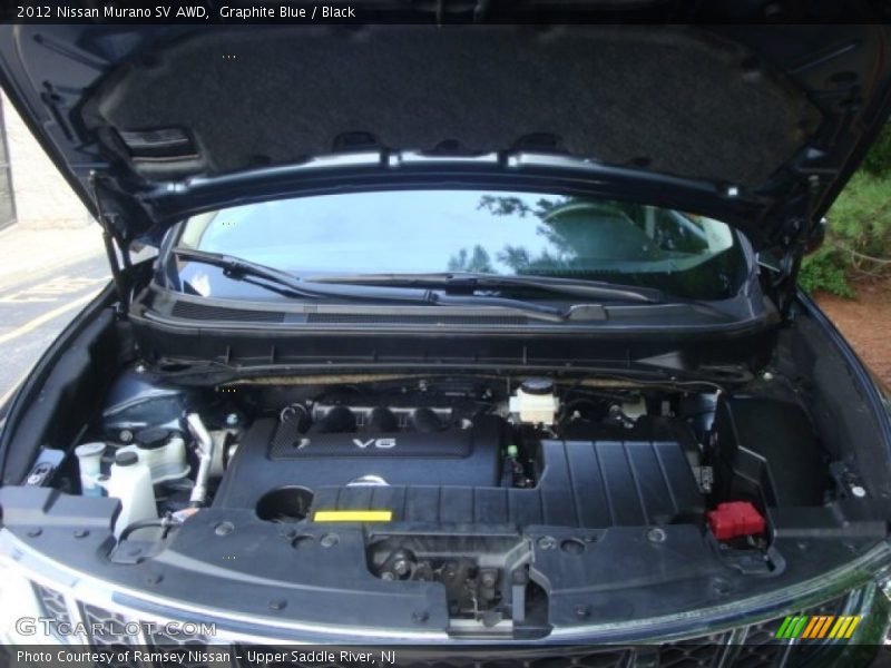Graphite Blue / Black 2012 Nissan Murano SV AWD