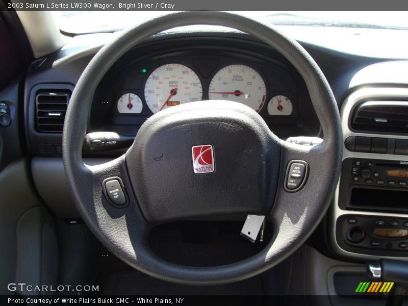 Bright Silver / Gray 2003 Saturn L Series LW300 Wagon