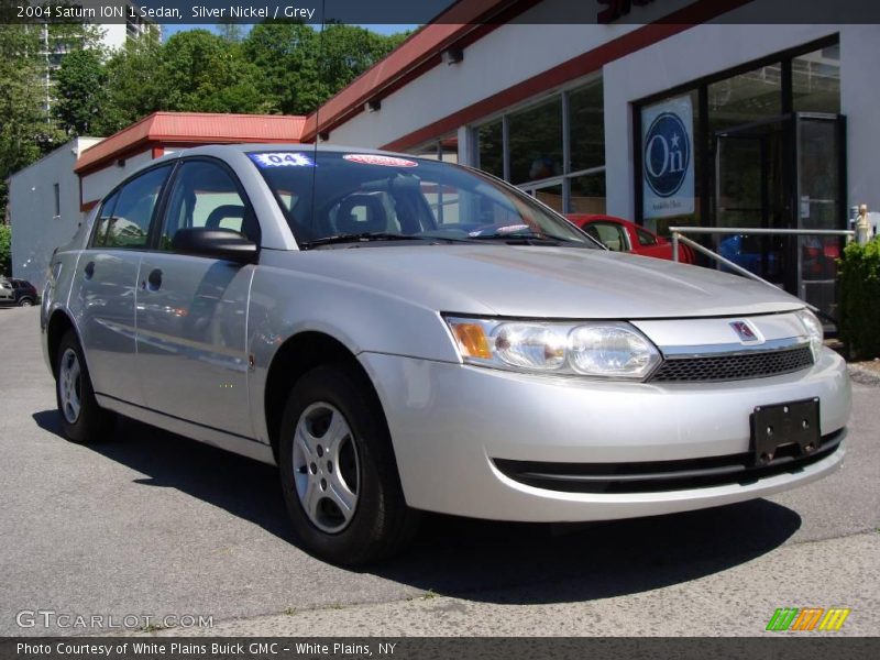 Silver Nickel / Grey 2004 Saturn ION 1 Sedan