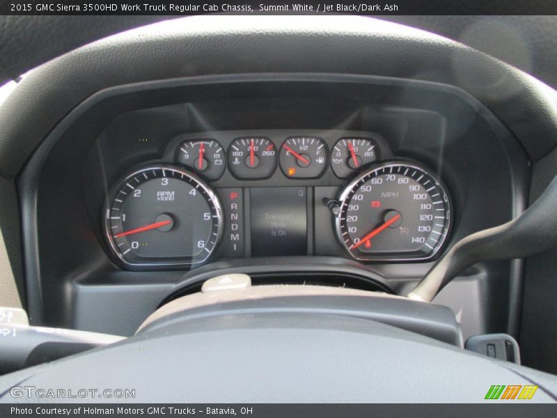  2015 Sierra 3500HD Work Truck Regular Cab Chassis Work Truck Regular Cab Chassis Gauges