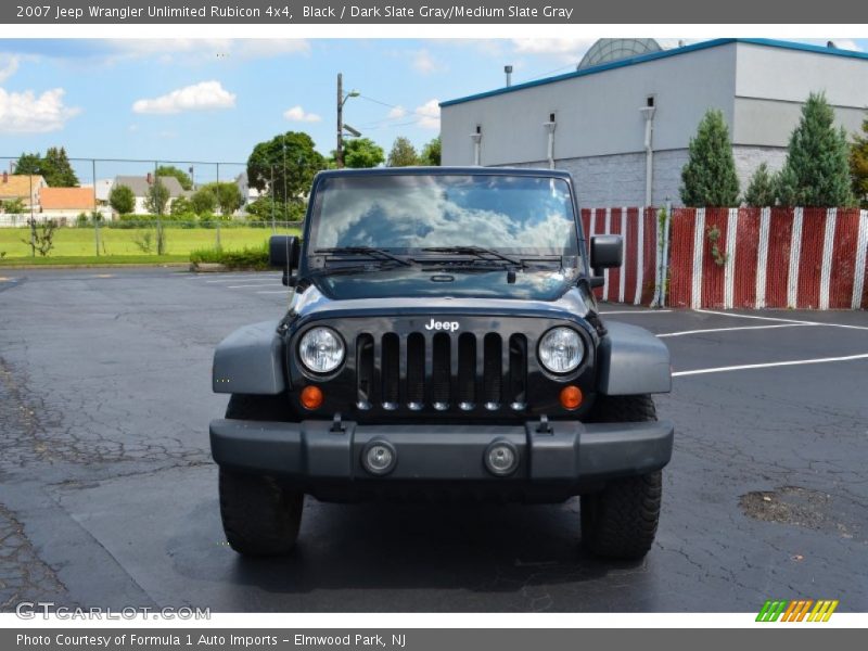 Black / Dark Slate Gray/Medium Slate Gray 2007 Jeep Wrangler Unlimited Rubicon 4x4