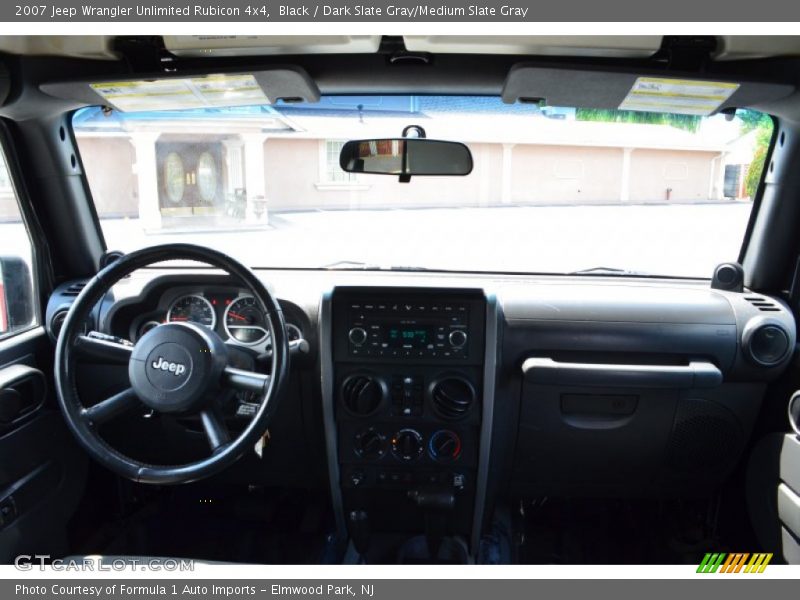 Black / Dark Slate Gray/Medium Slate Gray 2007 Jeep Wrangler Unlimited Rubicon 4x4