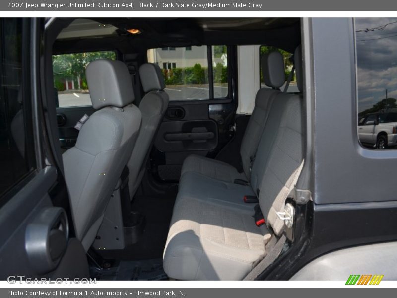Black / Dark Slate Gray/Medium Slate Gray 2007 Jeep Wrangler Unlimited Rubicon 4x4