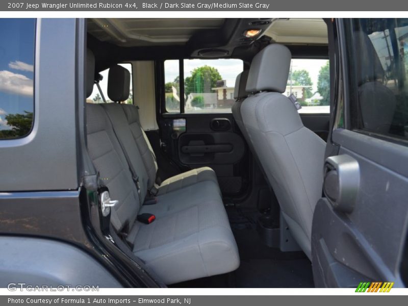 Black / Dark Slate Gray/Medium Slate Gray 2007 Jeep Wrangler Unlimited Rubicon 4x4
