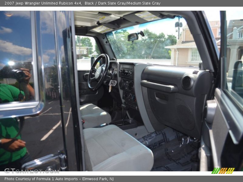 Black / Dark Slate Gray/Medium Slate Gray 2007 Jeep Wrangler Unlimited Rubicon 4x4