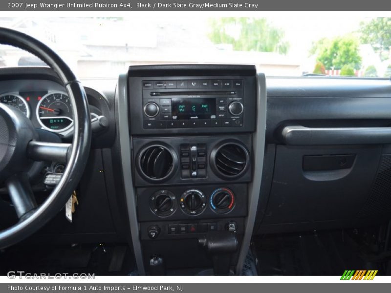 Black / Dark Slate Gray/Medium Slate Gray 2007 Jeep Wrangler Unlimited Rubicon 4x4