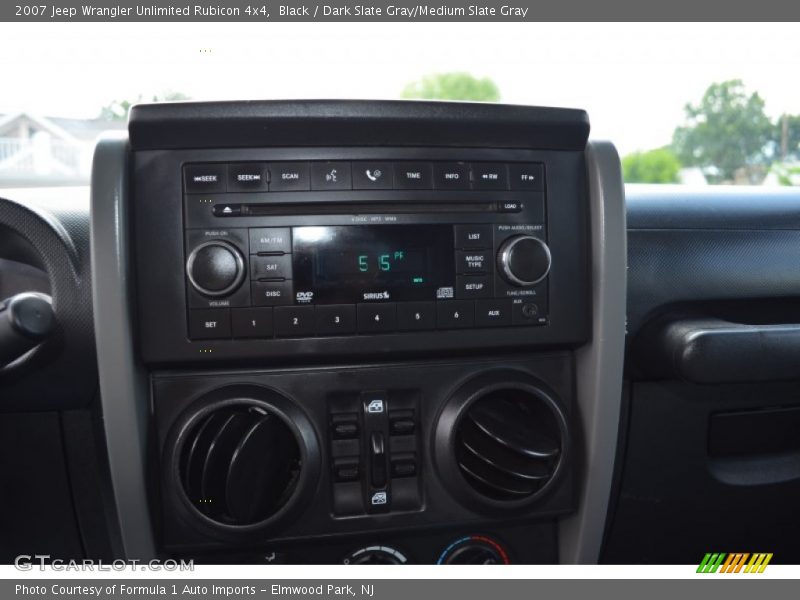 Black / Dark Slate Gray/Medium Slate Gray 2007 Jeep Wrangler Unlimited Rubicon 4x4