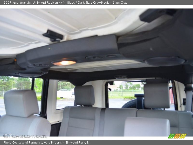 Black / Dark Slate Gray/Medium Slate Gray 2007 Jeep Wrangler Unlimited Rubicon 4x4